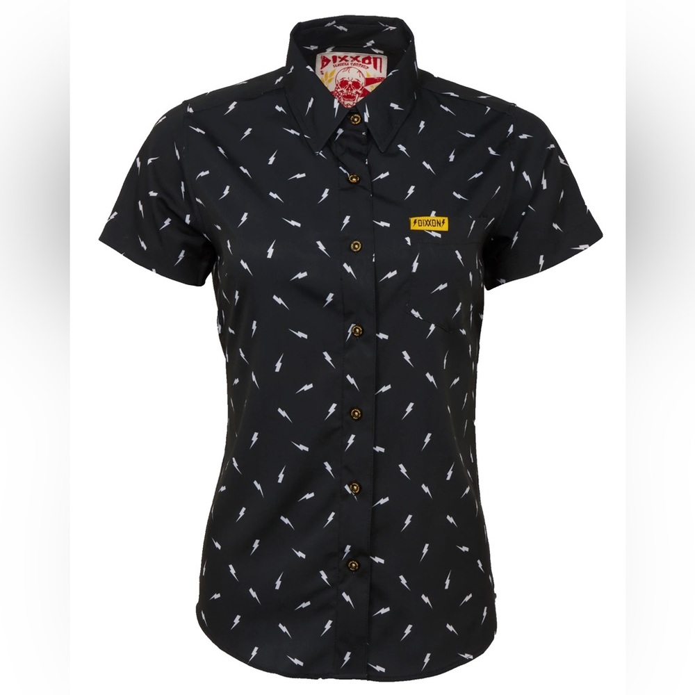 Dixxon The Bolt short sleeve button up Women’s Large